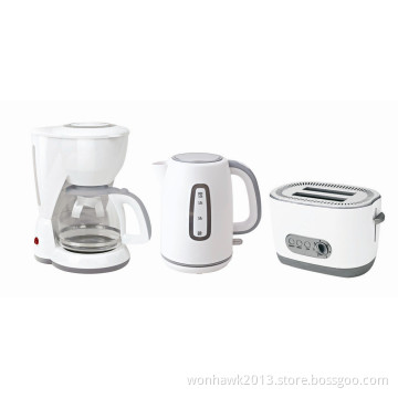 Bread Maker Set with Kettle, Toaster and Coffee Maker